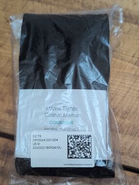 H&M Black Mama Tights Maternity Tights